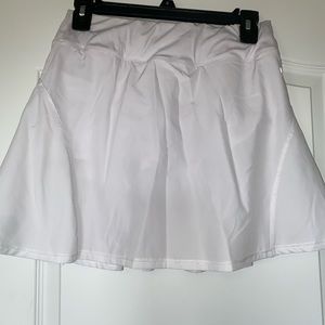 White Tennis Skirt
